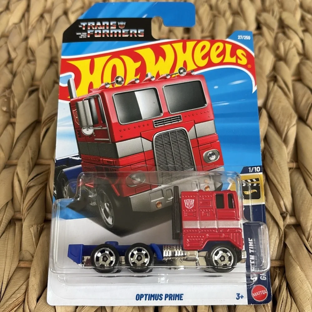 Hot Wheels Transformers Optimus Prime Semi Truck Hotwheels Trans Formers Rig 🆕